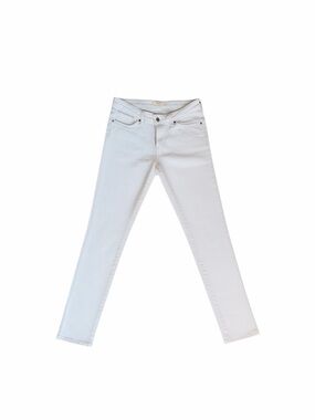 Levi’s 711 Skinny Jeans Women’s 29x30 Soft Clean White Mid Rise Stretch Denim